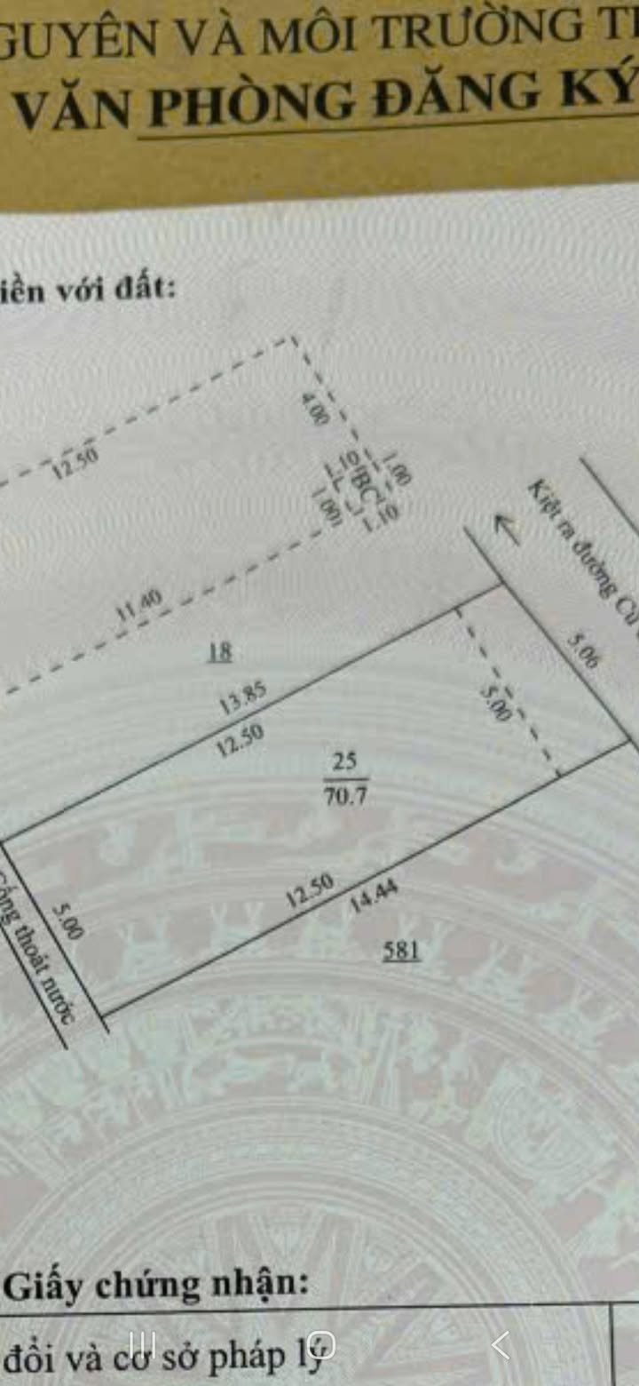 Nhà trọ 2 tầng Cù Chính Lan 71m² - Dòng tiền 15 triệu/tháng, giá 4.95 tỷ