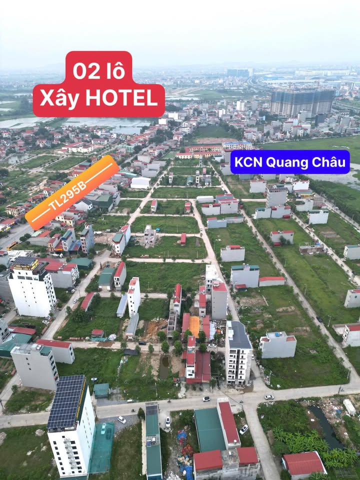 Bán Đất KCN Quang Châu 144m² - Xây Khách Sạn Mini Tiềm Năng