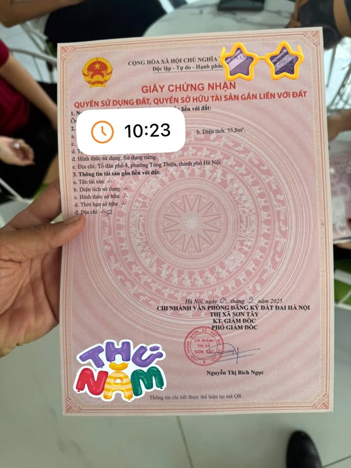 Đất nền Sơn Tây 70m² hơn 1 tỷ - Tiềm năng tăng giá!