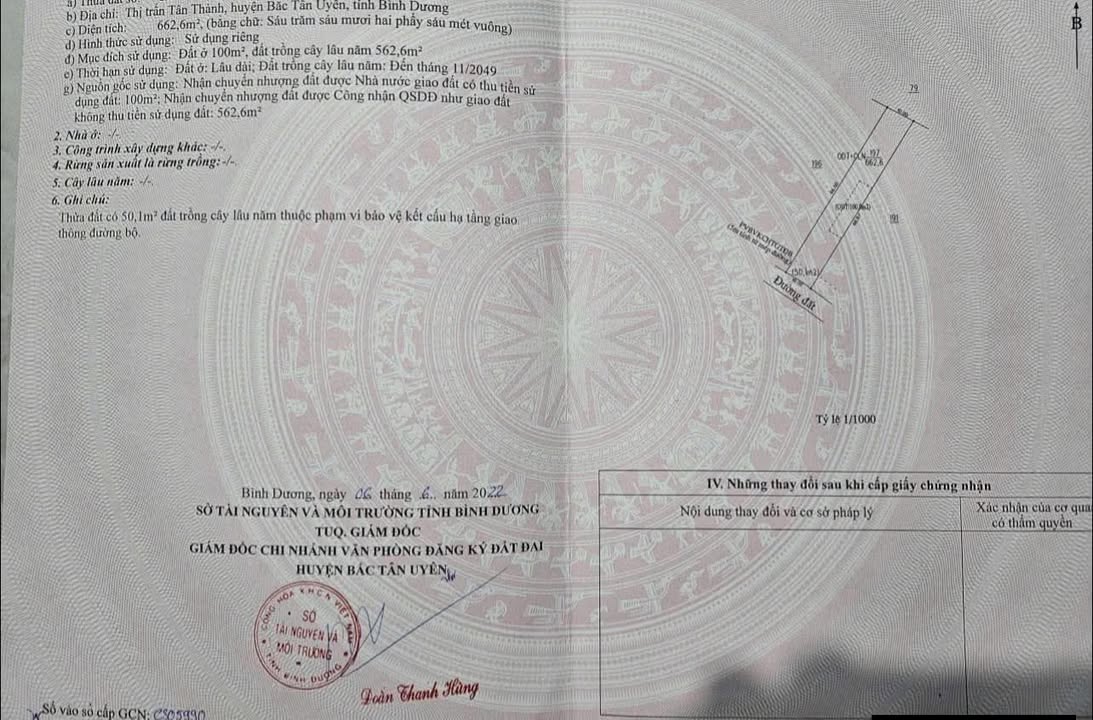 Đất nền Bắc Tân Uyên 670m² - Sổ đỏ chính chủ, chỉ 1.4 tỷ