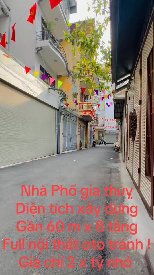 Nhà Phố Gia Thụy, Long Biên - 480m² Kinh Doanh Đỉnh Cao, Giá 2x Tỷ