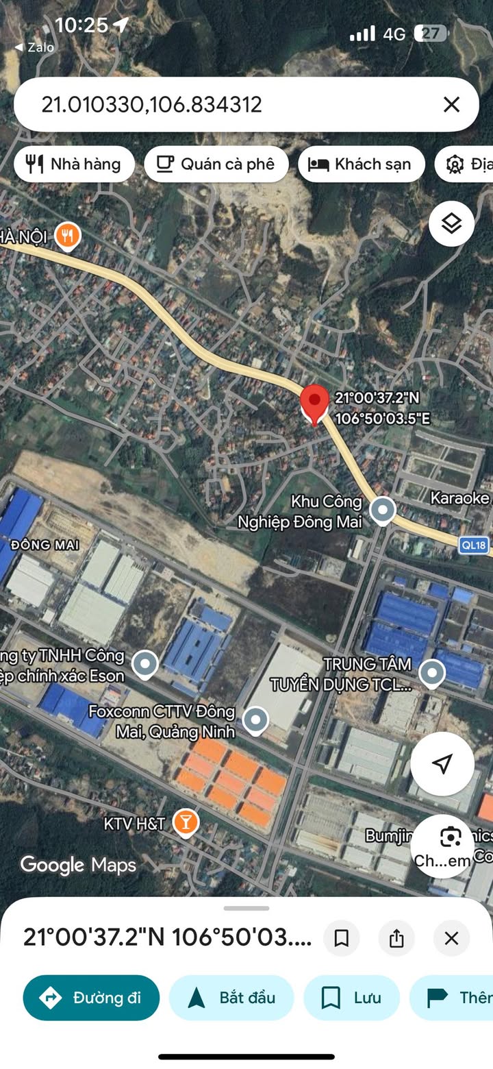 Đất nền 500m² mặt tiền QL18, P. Minh Thành, Quảng Yên - Tiềm năng sinh lời cao