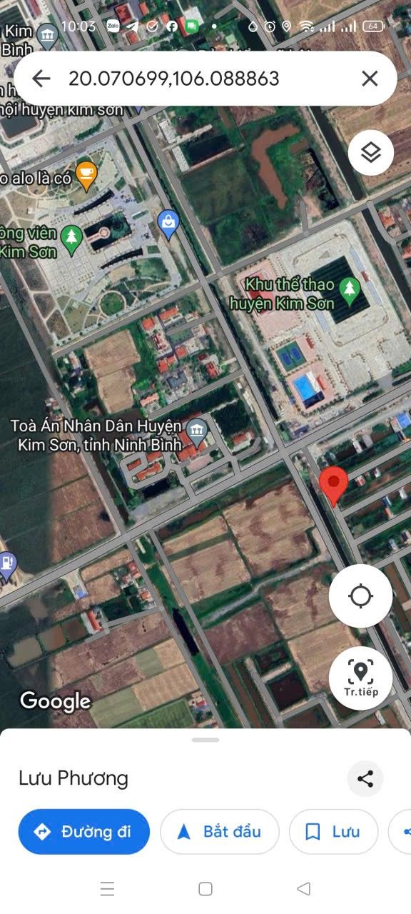 Đất Lô Góc Mặt Tiền Lưu Phương, Phát Diệm 190m² - Giá Đầu Tư F0