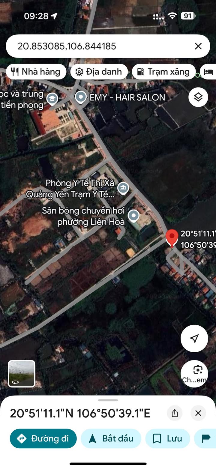 Đất nền 288m² Quảng Yên - Sổ đỏ quy hoạch, giá đầu tư tốt