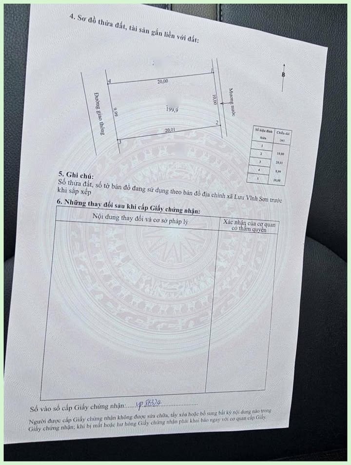 Đất nền Lưu Vĩnh Sơn, Thạch Hà 200m² giá 3 tỷ - Giá tốt hiếm có!