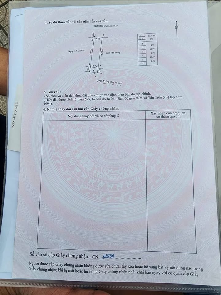 Đất nền An Dương 87.7m² - Sổ đỏ sẵn, gần trường chợ