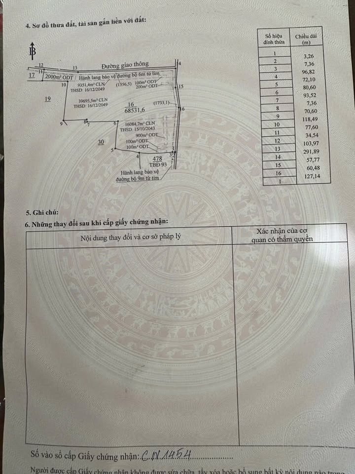 Bán Gấp 7ha Đất Cao Su Phường Bình Long - Sổ Đỏ 3400m² Thổ Cư