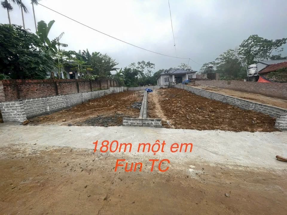 Đất Thổ Cư 180m² Thạch Thất - Giá Đầu Tư Tốt, Sẵn Sổ Hồng