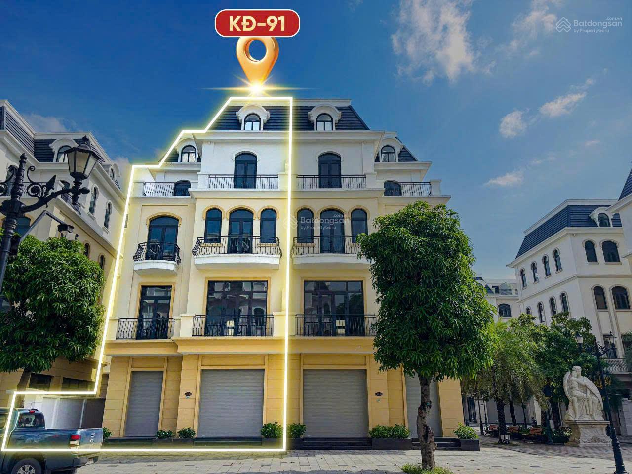 Biệt thự song lập Kinh Đô Vinhomes OCP2 - 150m² - Hướng Tây Nam