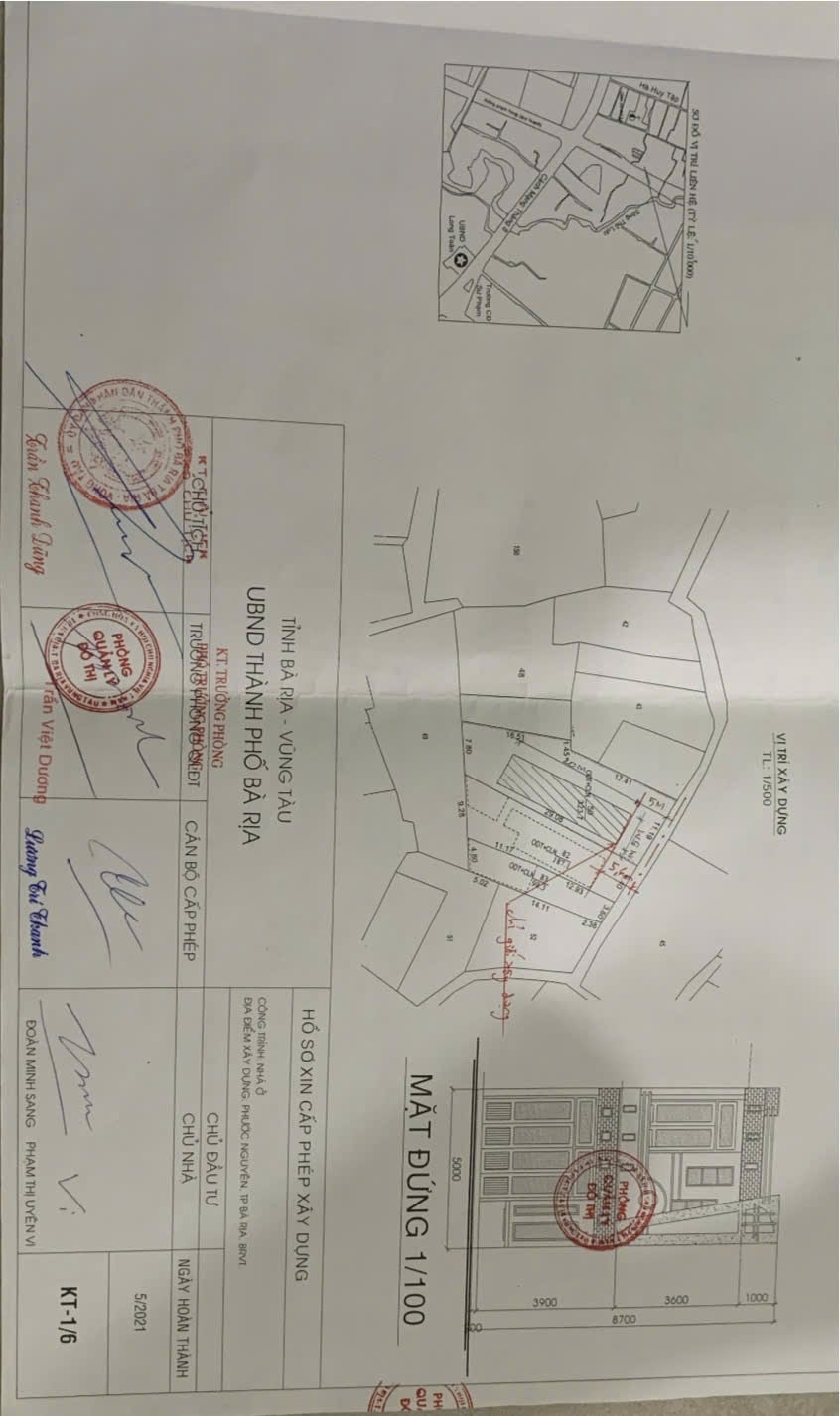 Bán Đất Phường Phước Nguyên, Bà Rịa - 324m² Thổ Cư, Gần Quảng Trường - 3.95 Tỷ