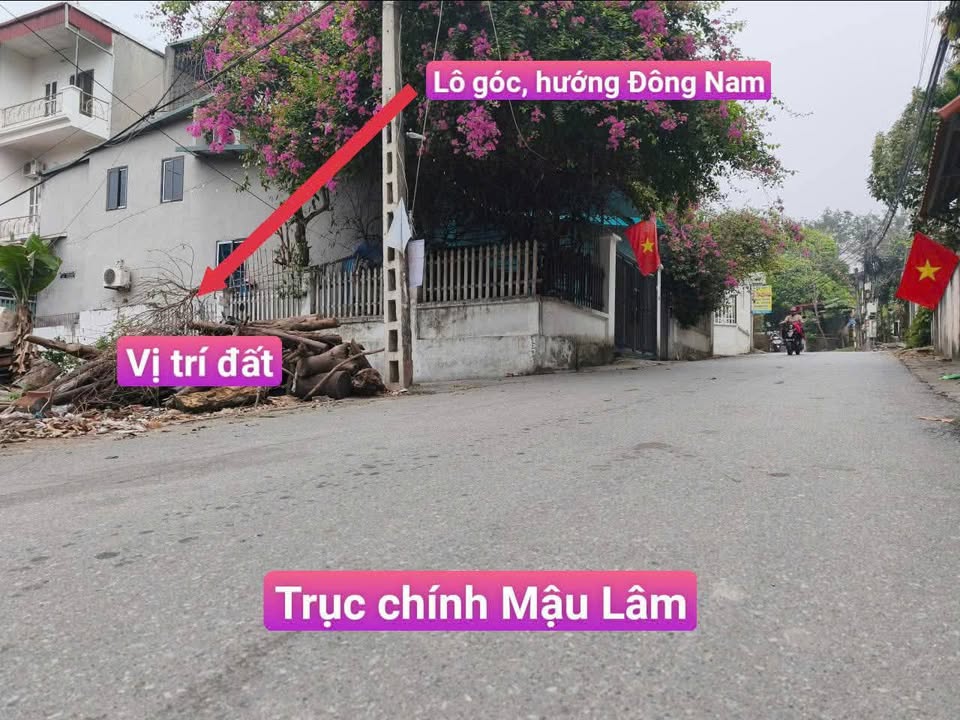 Mặt tiền kinh doanh Mậu Lâm, Vĩnh Yên - 95.5m² - 2.5 tỷ