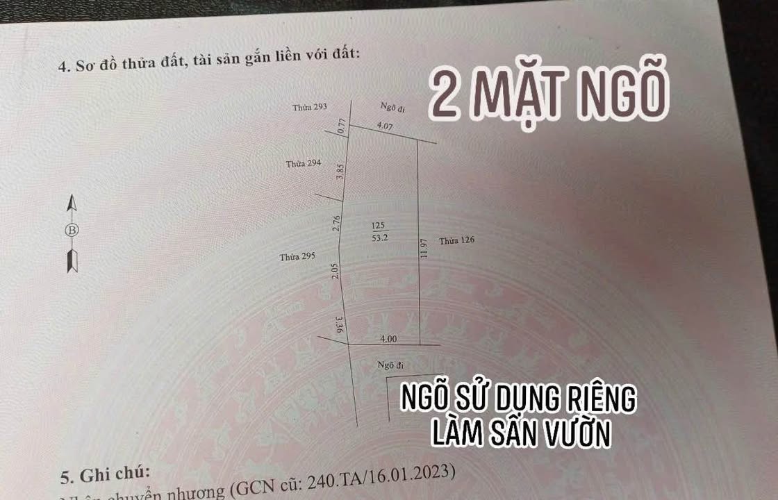 Đất Nền Hải Dương 53m² - Sổ Đỏ Chính Chủ, Gần Chợ & Trường Học