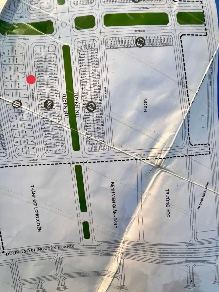 Bán gấp đất nền Golden City An Giang 120m² - Hướng Đông Nam mát mẻ