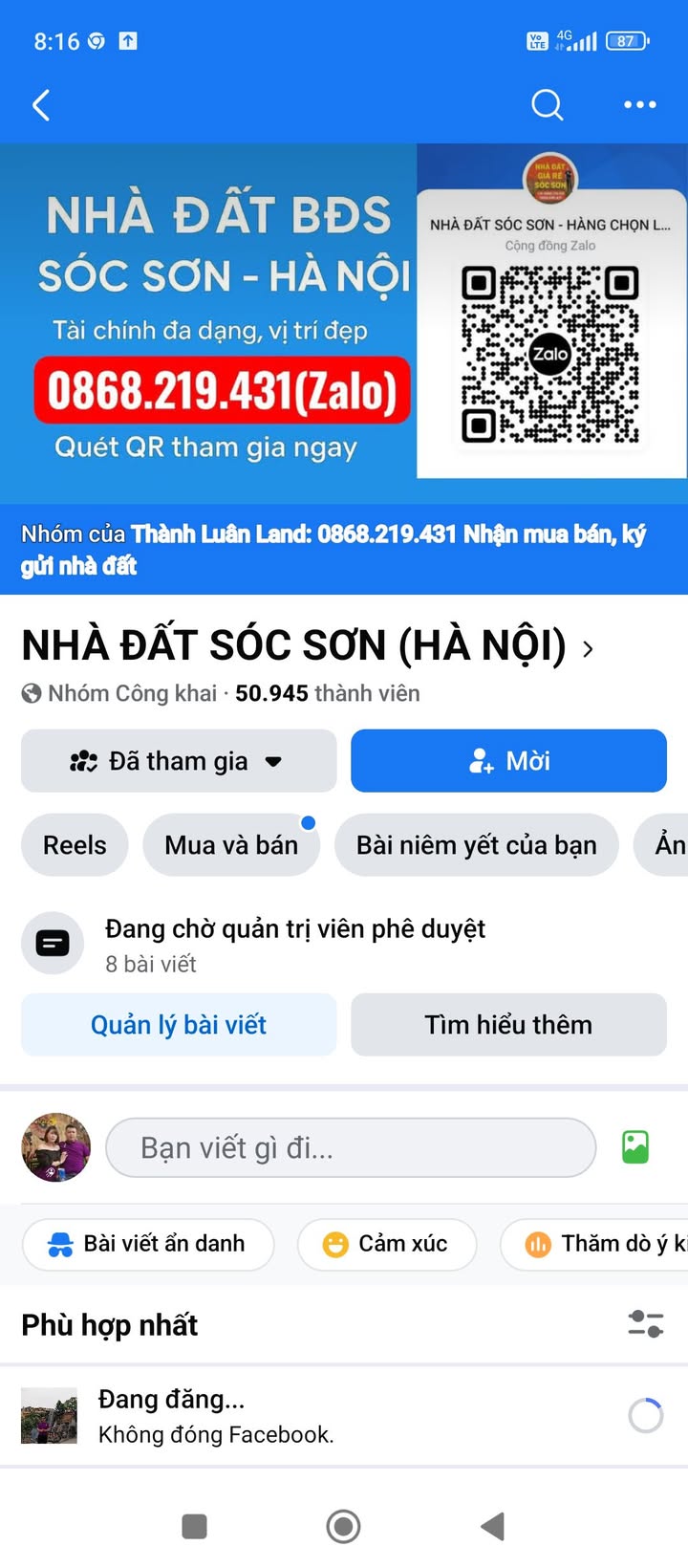 Bán đất Sóc Sơn 99m² - Ngõ thông rộng, ô tô tải vào tận nơi