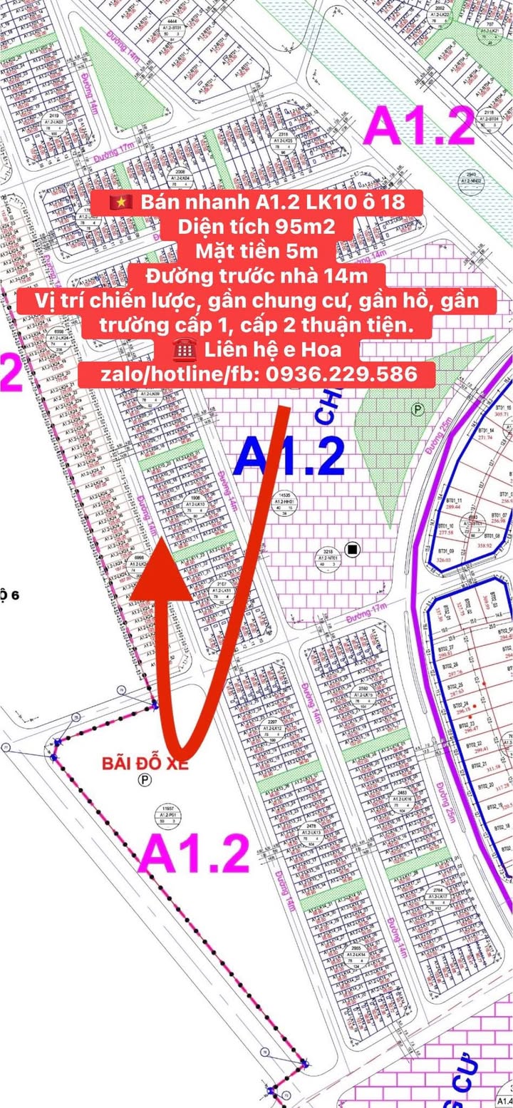 Bán Gấp Shophouse Thanh Hà 95m² Mặt Tiền 5m - Vị Trí Vàng