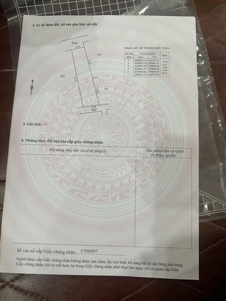 Đất nền mặt đường Chí Minh, Khoái Châu - 115m² kinh doanh tốt, sổ hồng trao tay