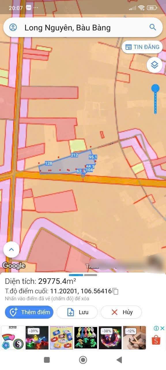 Bán Gấp 2.9ha Đất Vườn Mặt Tiền Long Nguyên, Bàu Bàng - Giá Tốt Đầu Tư