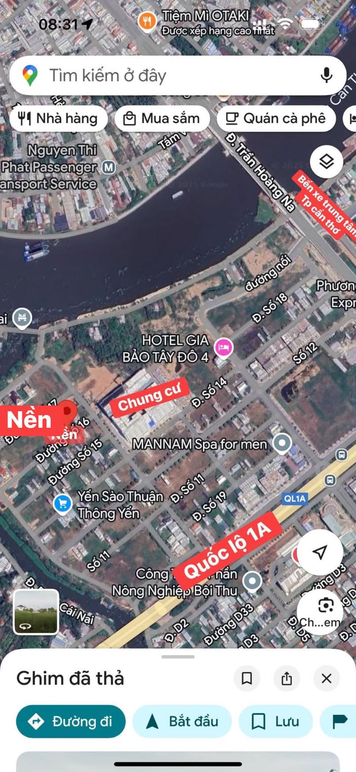 Đất nền biệt thự Hồng Loan 5C Cần Thơ 375m² - Tiềm năng tăng giá!