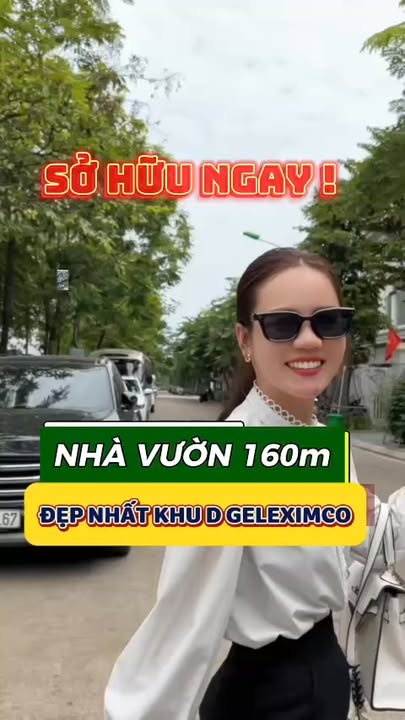 Bán Nhà Phố Geleximco 160m² Mặt Tiền 8m - Sổ Đỏ Chính Chủ, Giá Tốt