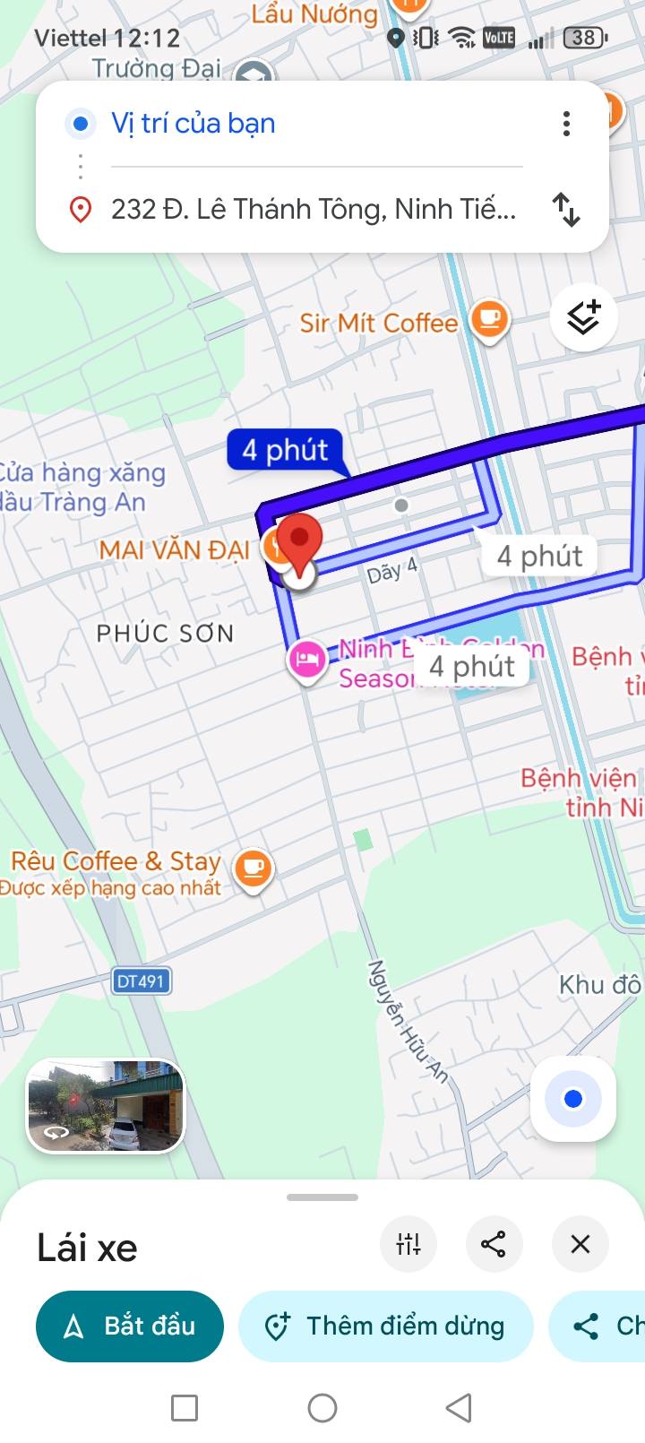 Đất nền Ninh Tiến, Hoa Lư 71.3m² - Hướng Bắc, Sổ Đỏ Chính Chủ