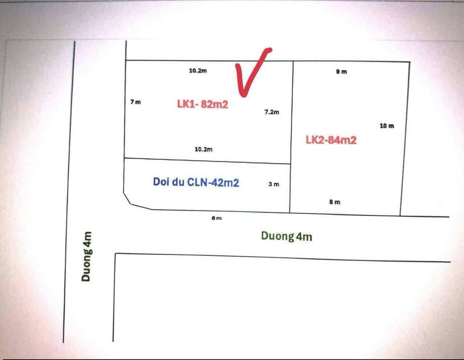 Đất Lô Góc Xã Đường An, Hải Phòng - 42m² Giá 1 Tỷ, Ô Tô Quay Đầu