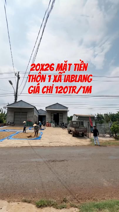 Bán Đất Ia Blang Chư Sê 520m² - Mặt Tiền Thôn 1 Giá Thỏa Thuận