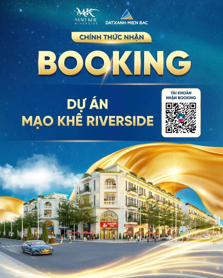 Đất nền ven sông Mạo Khê Riverside Đông Triều - Sổ hồng từng lô, vị trí vàng!