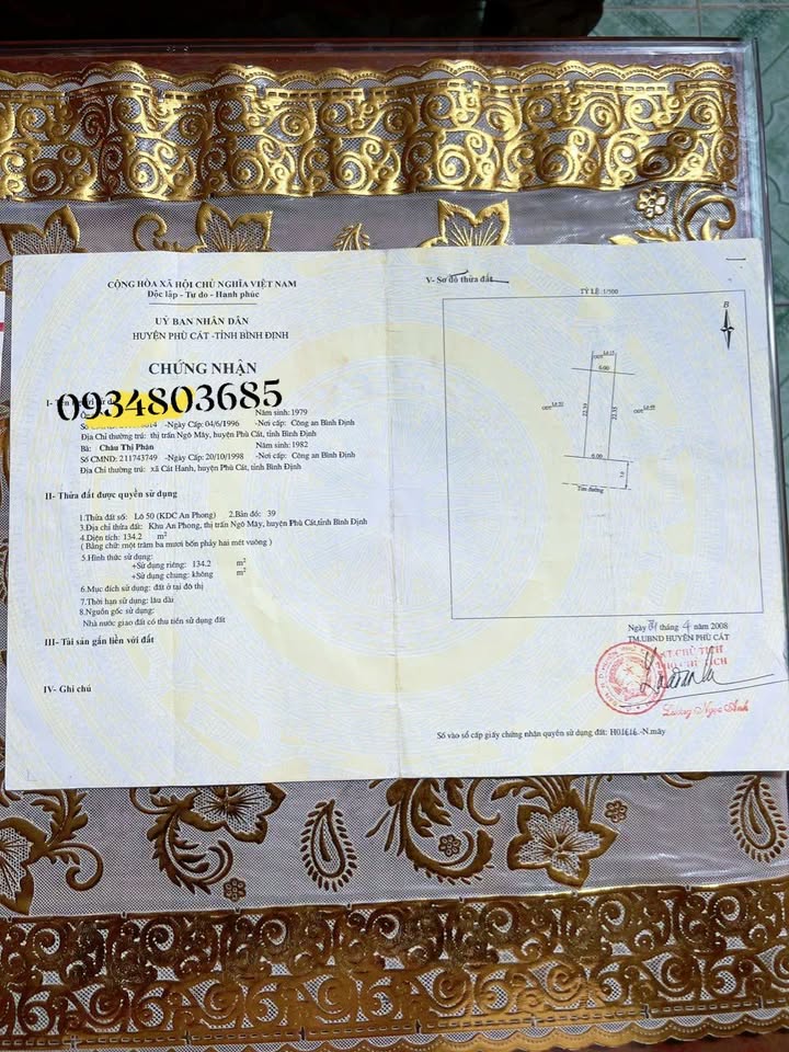 Nhà Phố An Nhơn, Bình Định 134m² – Mặt tiền kinh doanh đắc địa!