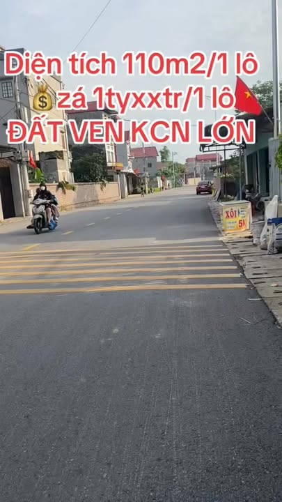 Đất nền 110m² Xuân Cẩm, Bắc Giang - Sổ đỏ, giá đầu tư chỉ từ 1 tỷ