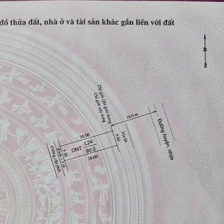 Đất nền Hồng Lạc Thanh Hà 90m² - Sổ hồng sang tên ngay!