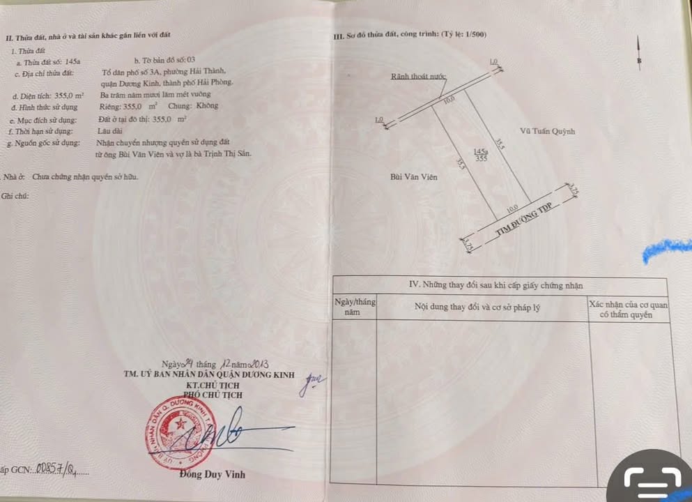 Đất Nền Nghĩa Thành, Dương Kinh 351m² - Sổ Đỏ Chính Chủ, Giá Đầu Tư Tốt