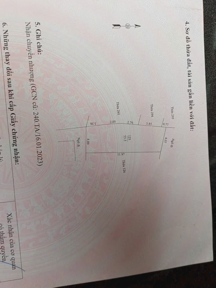 Bán Gấp Lô Đất 53.2m² Trung Tâm TP. Hải Dương - Giá F0 1.08 Tỷ