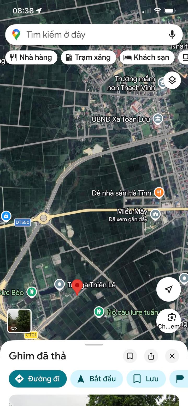 Đất nền Toàn Lưu - Hà Tĩnh: 195m² full thổ cư, gần cao tốc, giá 2.3 tỷ