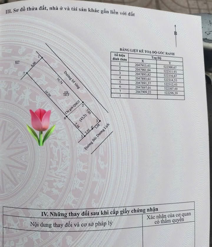 Đất nền góc mặt tiền Bùi Dương Lịch, Hồng Lĩnh 144m² - Giá 1.8 tỷ