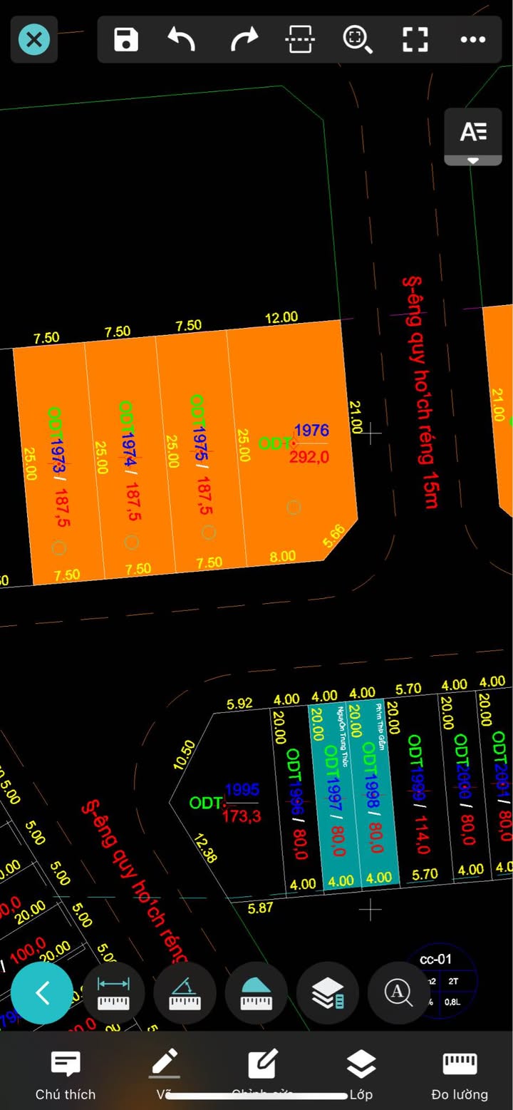 Đất nền 188m² mặt tiền 7.5m - Đường Bắc Nam kéo dài, TP Thái Nguyên - 6.x Tỷ