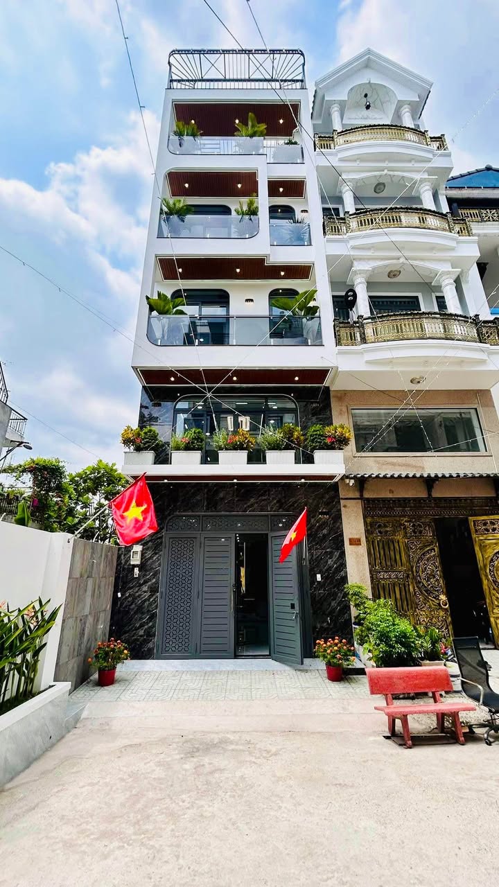 Nhà Đẹp Sổ Hồng Đường Thạnh Lộc 13, Quận 12 - 7.9 Tỷ, 5 Tầng