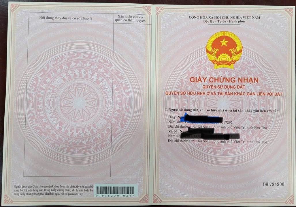 Nhà nghỉ 4 tầng Phường Vân Phú, Việt Trì - 144m² - Sổ hồng chính chủ