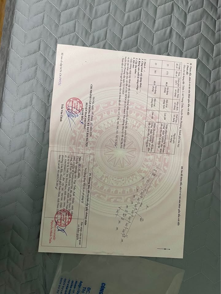 Bán Đất Trung Châu Đan Phượng 40m² - Sổ Đỏ Sẵn Sàng