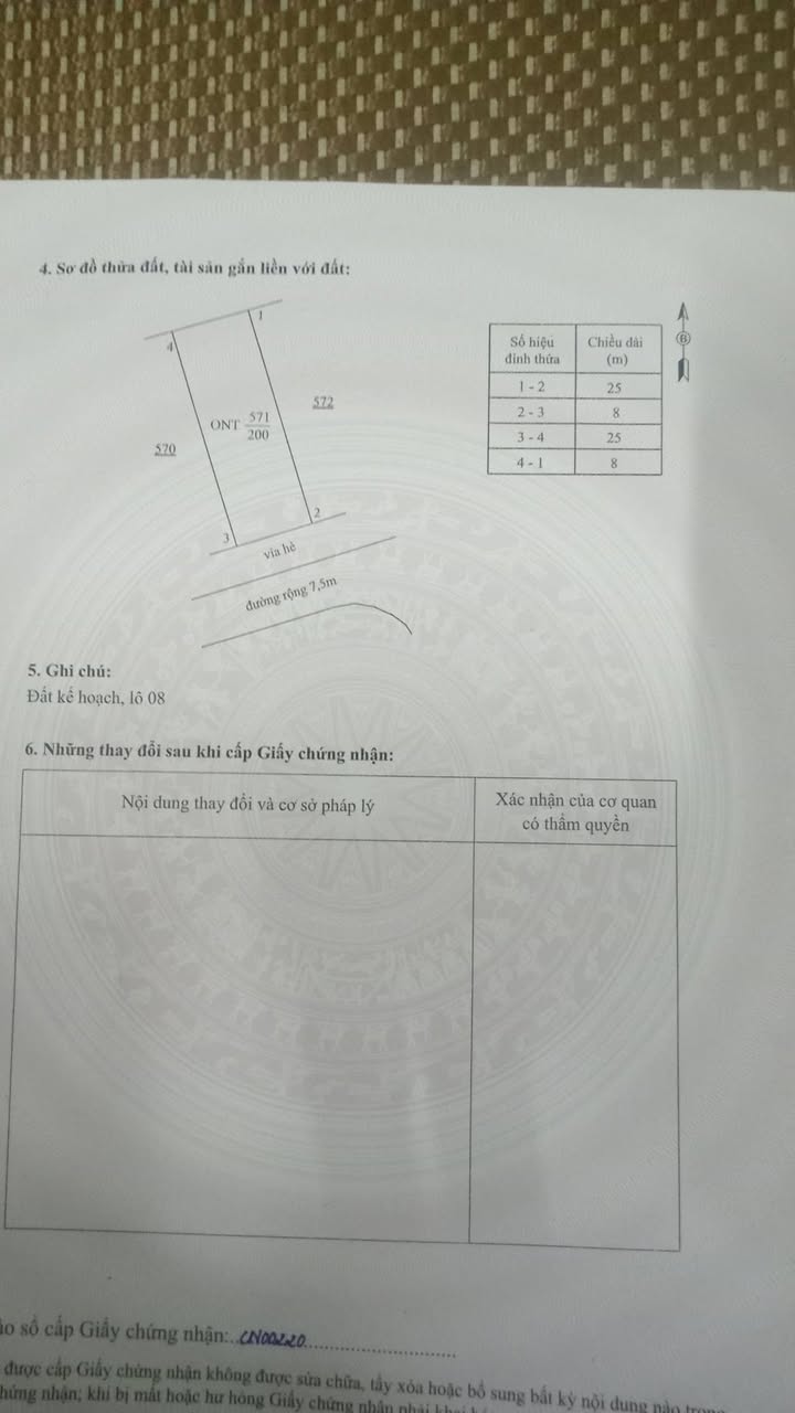 Đất nền Xã Hải Lộc, Hậu Lộc 200m² - Đất thổ cư 100%, xây dựng tự do!