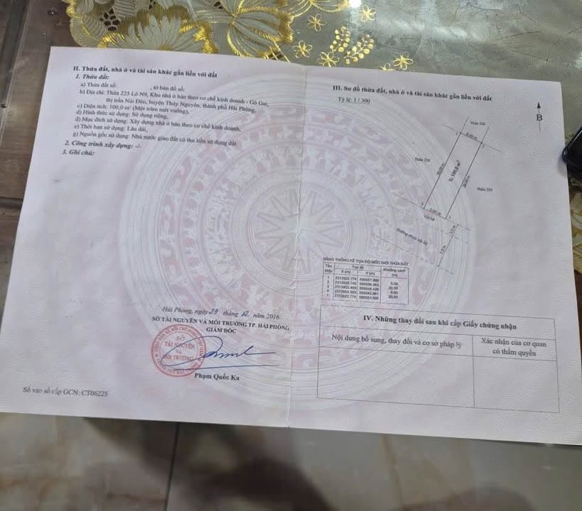 Đất nền Gò Gai Hải Dương 100m² 4 tỷ - Xây dựng tự do