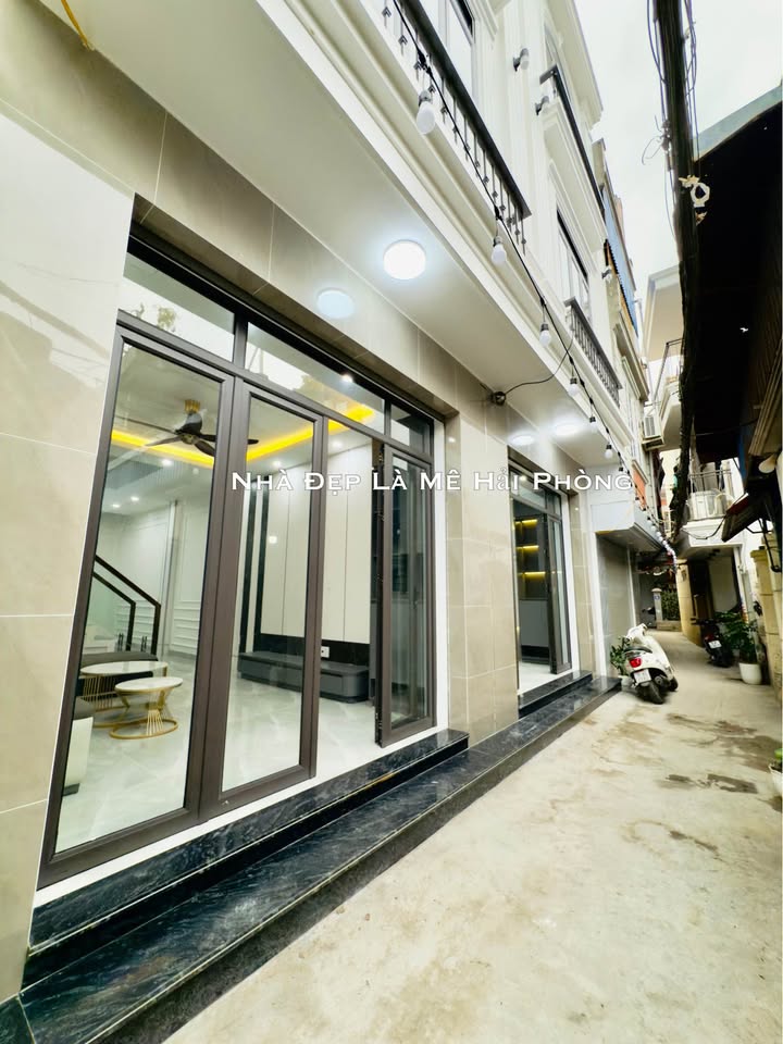 Nhà 4 Tầng Mới Xây - Chợ Hàng, Lê Chân - 40m² - 3.55 Tỷ