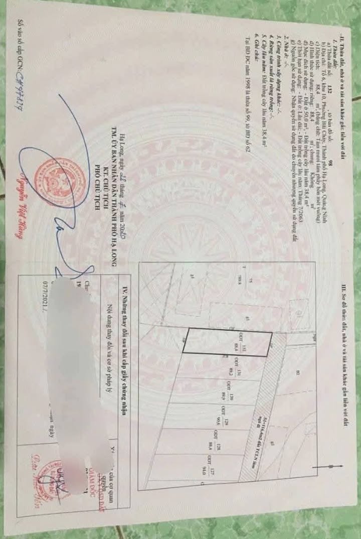 Bán đất Hạ Long 88m² - Ngõ ô tô, gần Aeon Mall, 1 tỷ xxx