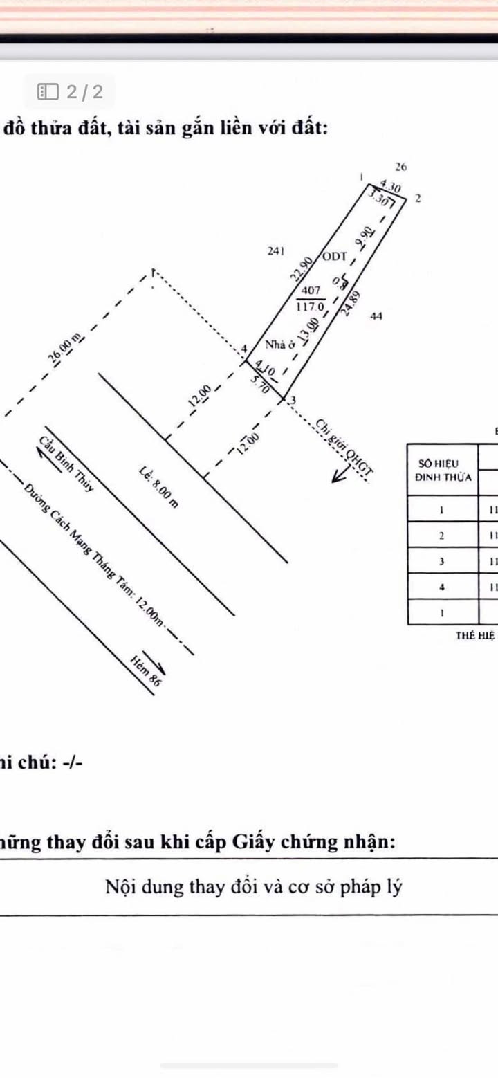 Nhà nghỉ CMT8 Ninh Kiều 117m² 15 tỷ - Cho thuê ngay
