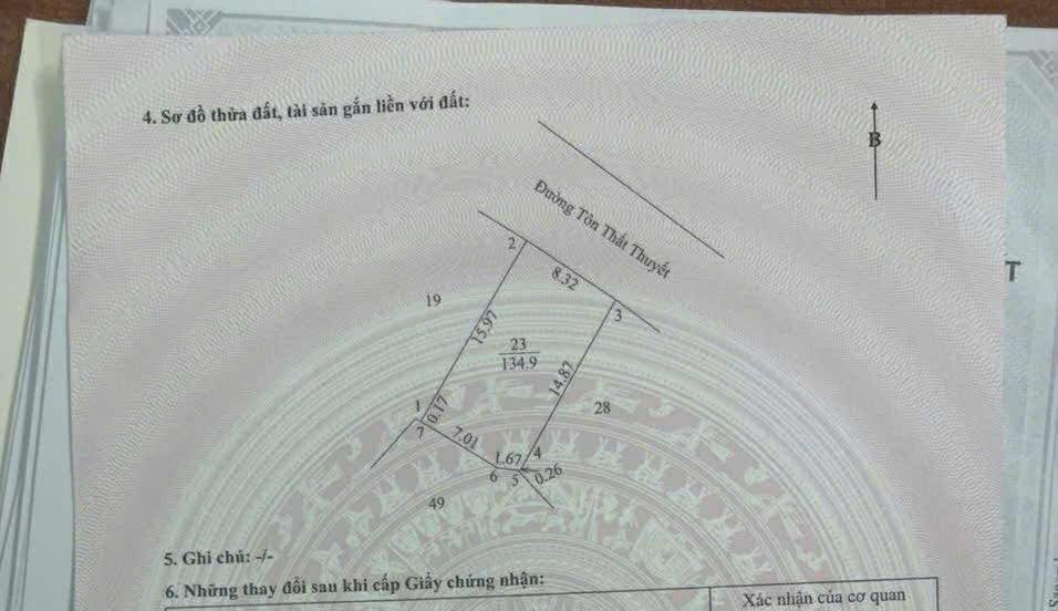Nhà Phố Mặt Tiền Tôn Thất Thuyết 137m² - Mặt tiền kinh doanh đắc địa