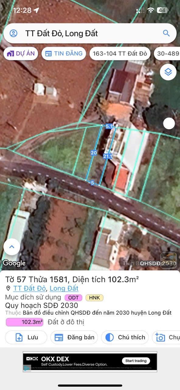 Đất Vàng Mặt Tiền Cao Văn Ngọc, Tân Phú - 105m² - Giá Rẻ 1 Tỷ