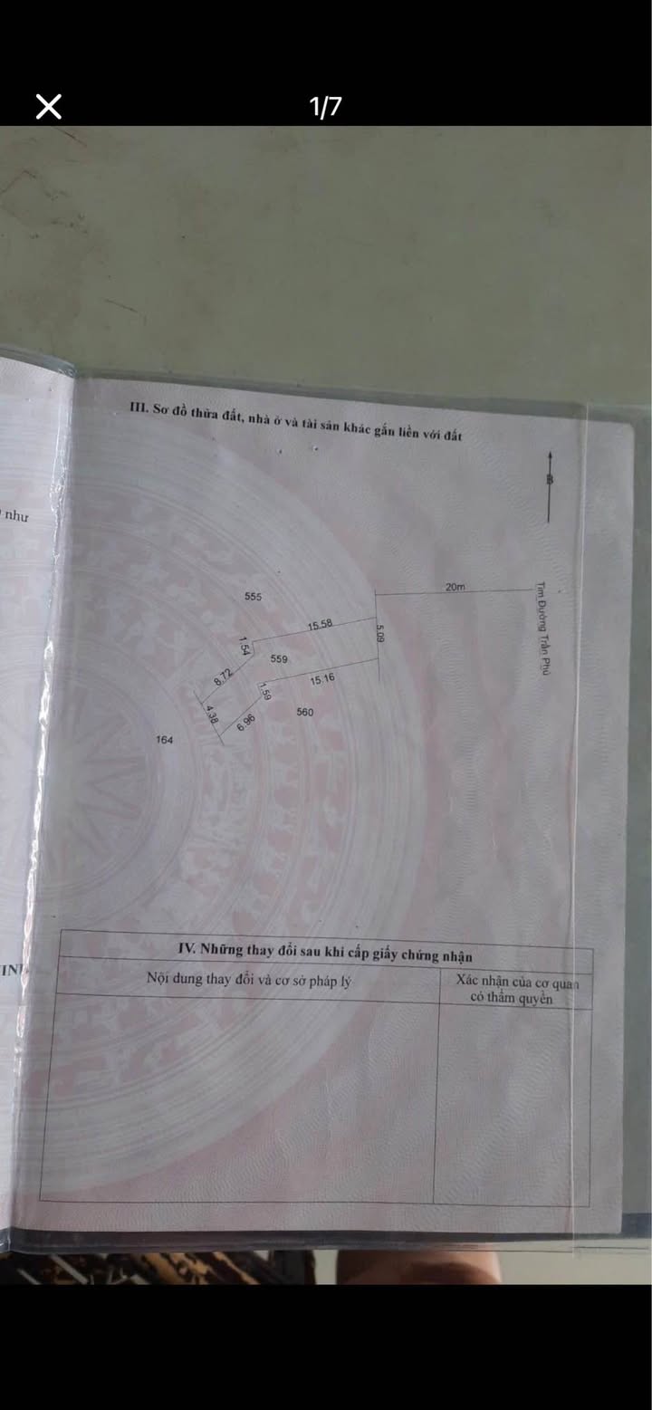 Đất nền Mặt tiền Trần Phú Tây Ninh 120m² 1.4 tỷ - Sổ đỏ chính chủ