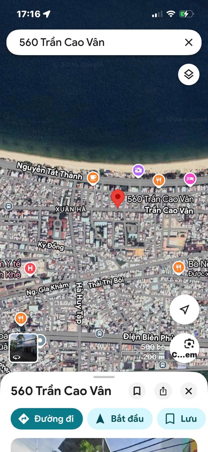 Nhà 3 Tầng Kiệt Ô Tô Trần Cao Vân, Thanh Khê - 40m² Giá 3.7 Tỷ