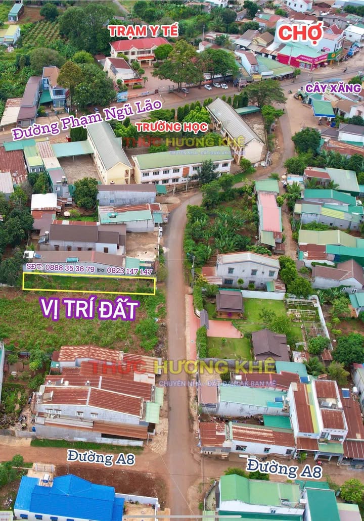 Đất nền Đường A6 Buôn Ma Thuột 200m² – Vị trí đắc địa, sổ đỏ sẵn sàng!