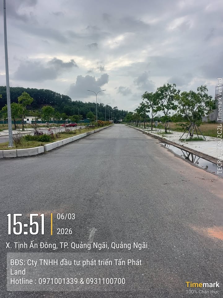 Đất nền KDC 577 Quảng Ngãi 100m² giá 1.6x tỷ - Sổ hồng trao tay!