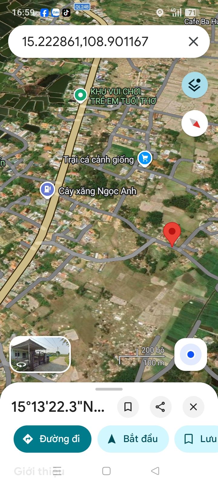 Đất nền Tịnh Hòa, Quảng Ngãi 167m² - Sổ đỏ chính chủ, tiềm năng tăng giá!